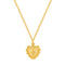 18K gold plated Stainless steel  Heart necklace