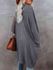 Open Front Long Sleeve Cardigan